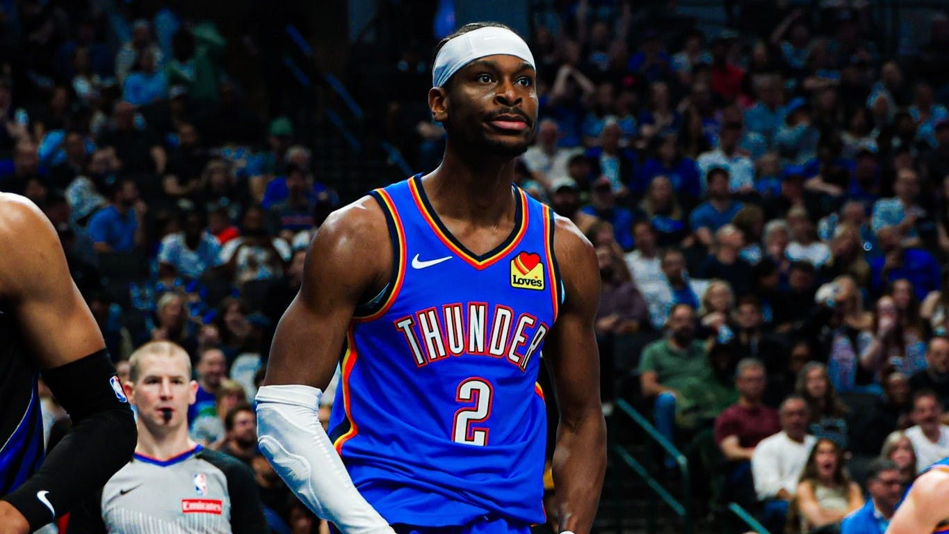 SGA sets NBA record for longest 20-point streak in Thunder win vs Celtics